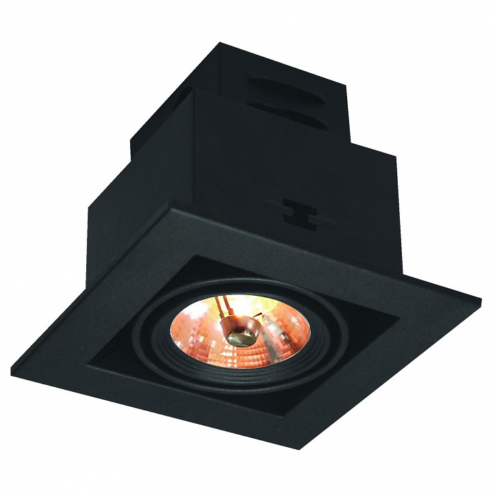 Встраиваемый светильник arte lamp cardani medio a5930pl-1bk