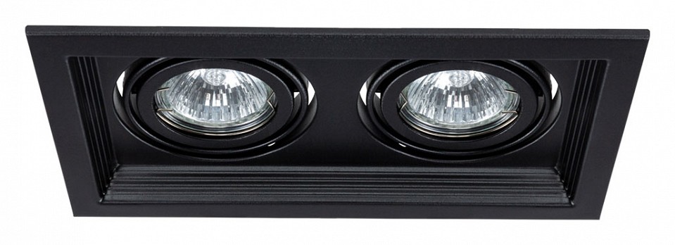 Встраиваемый светильник arte lamp canis a6661pl-2bk