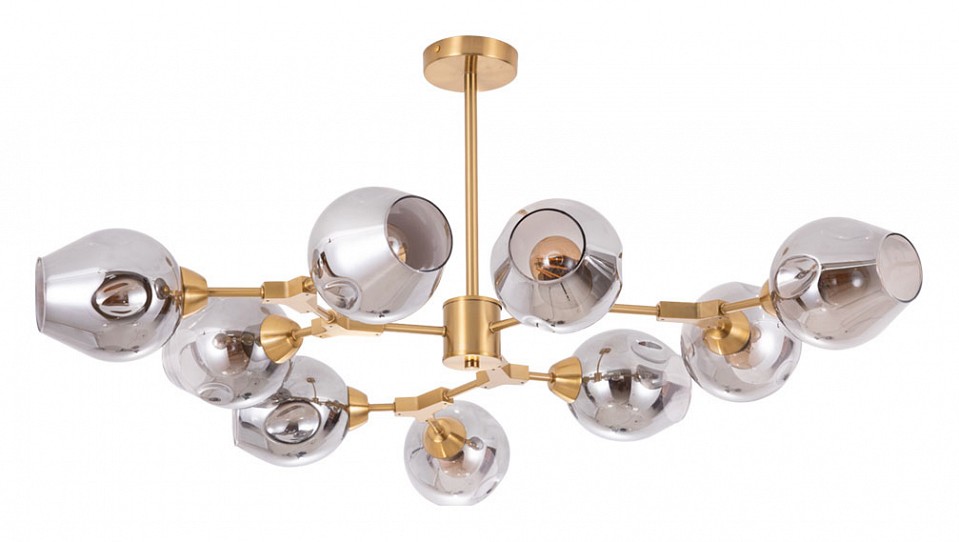 Люстра на штанге arte lamp yuka a7759pl-9pb