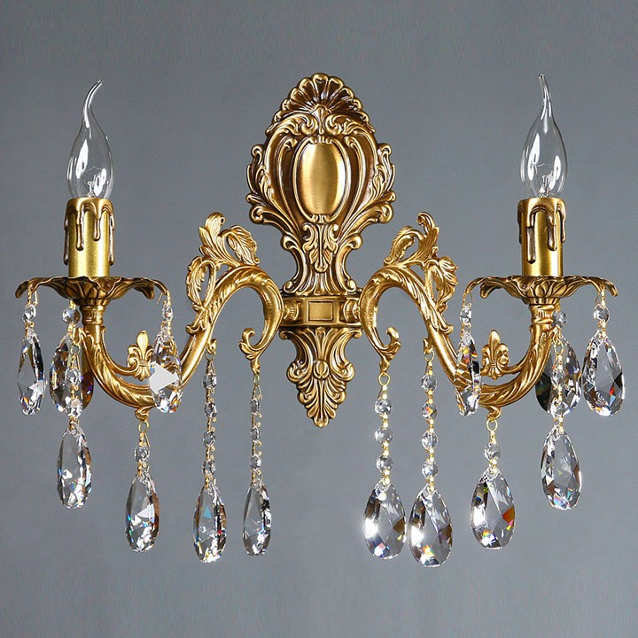 Бра ambiente by brizzi granada 2118/2 ab tear drop