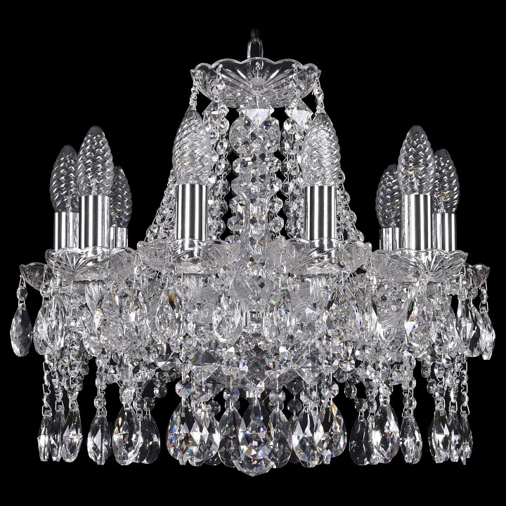 Подвесная люстра bohemia ivele crystal 1413 1413/10/141/ni