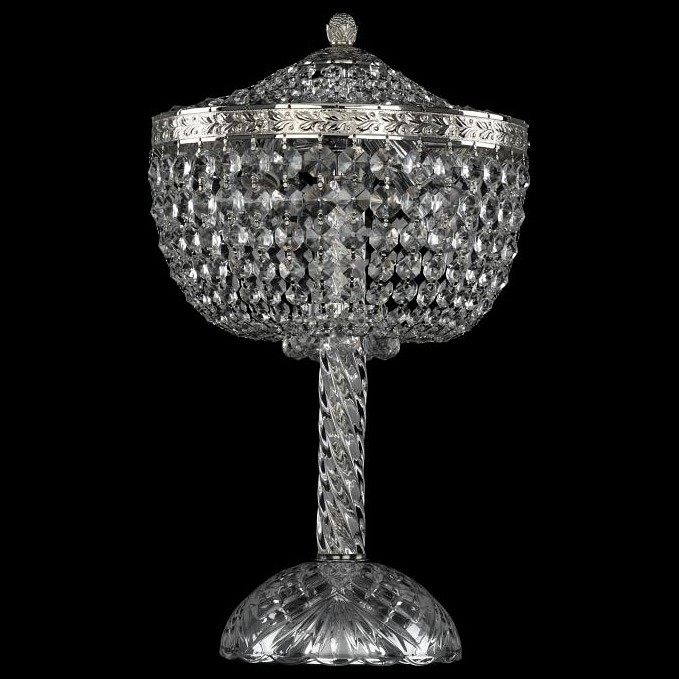 Настольная лампа декоративная bohemia ivele crystal 1928 19281l4/25iv ni