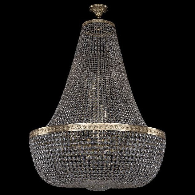 Светильник на штанге bohemia ivele crystal 1928 19281/h2/90iv g