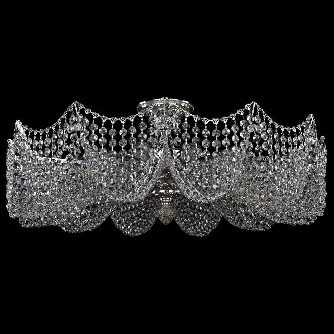 Светильник на штанге bohemia ivele crystal 7718 77181/67 ni