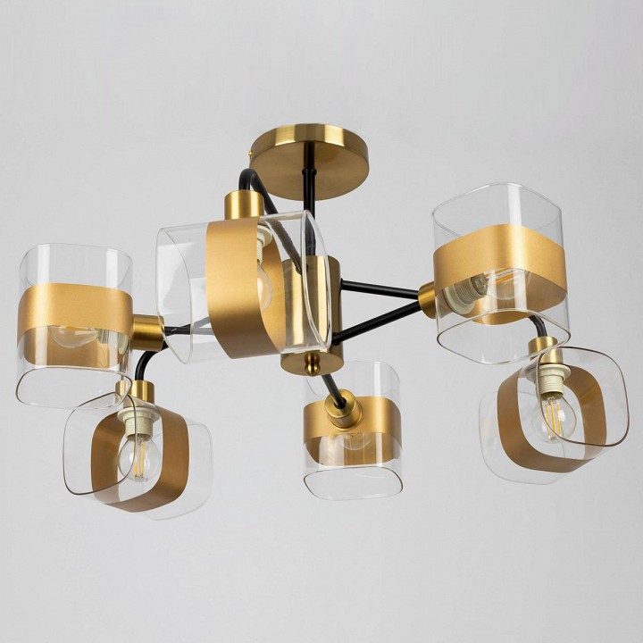 Люстра на штанге citilux бертон cl140161