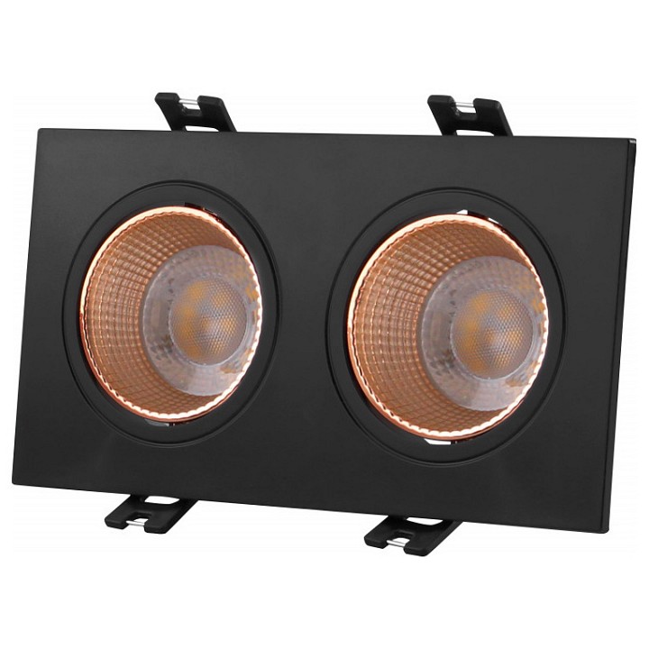 Встраиваемый светильник denkirs dk3021 dk3072-bbr