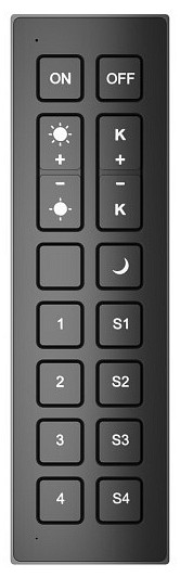 Пульт ду denkirs zigbee control dk7302-bk