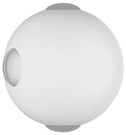 Накладной светильник designled sfera gw-a161-4-4-wh-ww
