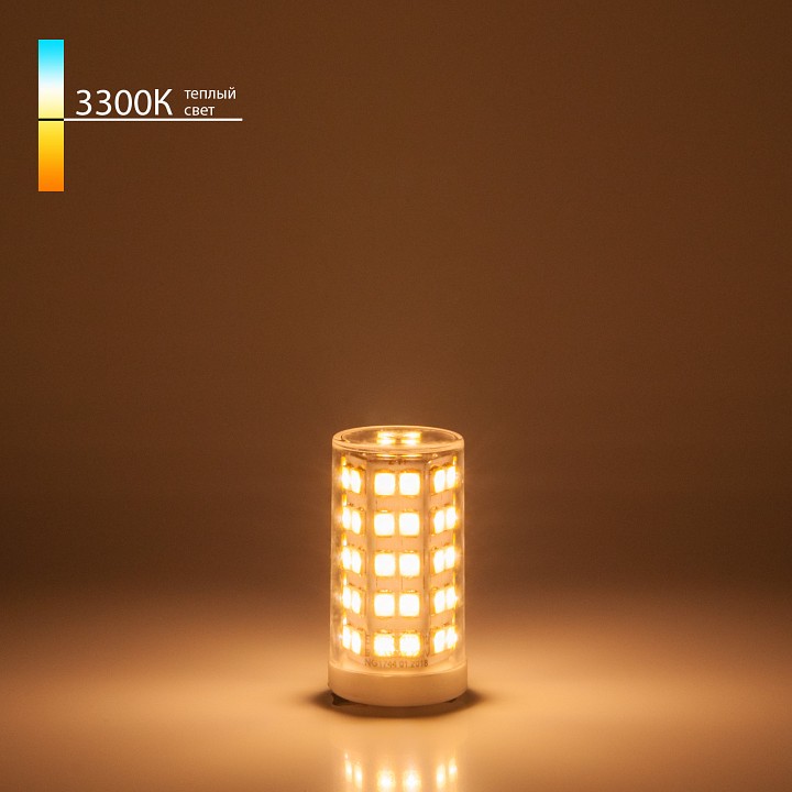 Лампа светодиодная elektrostandard g9 led g9 9вт 3300k a049860