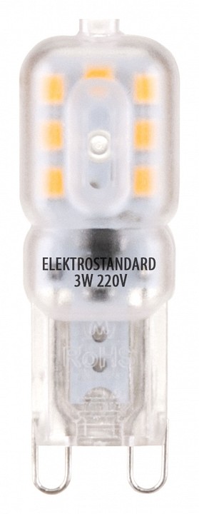 Лампа светодиодная elektrostandard g9 led g9 3вт 3300k a049866