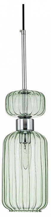Подвесной светильник escada gloss 1141/1s chrome/green