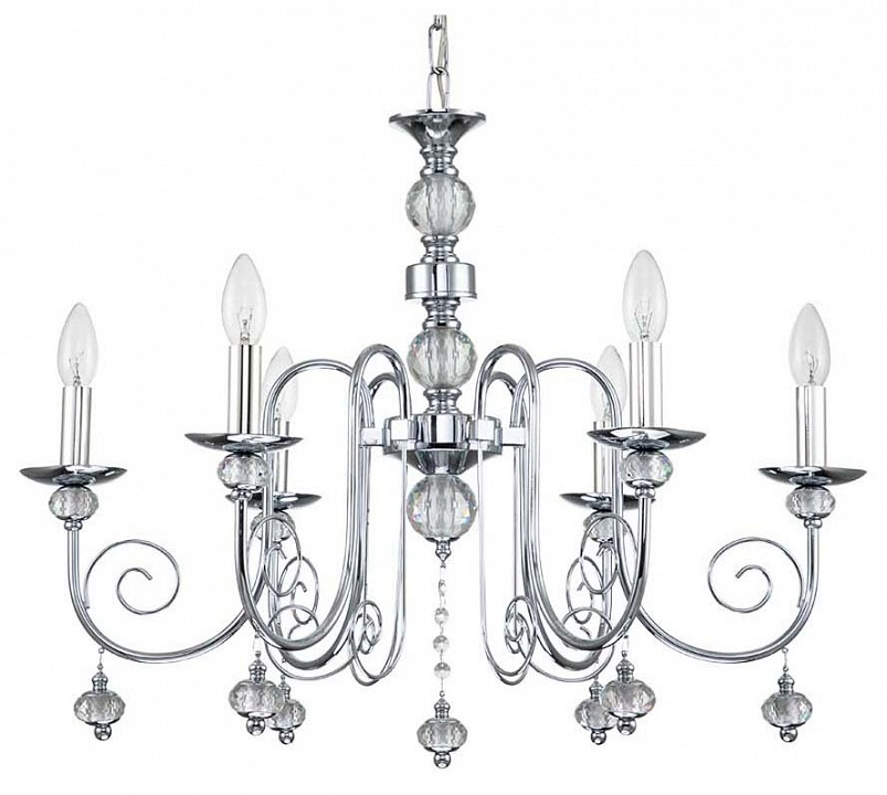 Подвесной светильник escada shine 678/6pl chrome