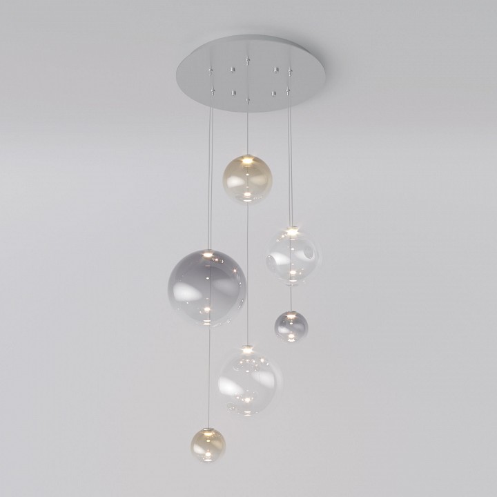 Подвесной светильник eurosvet wonder 50230 led хром