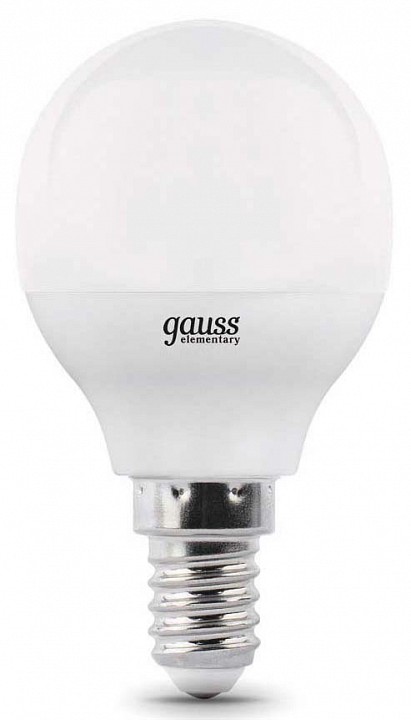 Лампа светодиодная gauss 1051 e14 7вт 3000k 105101107-d
