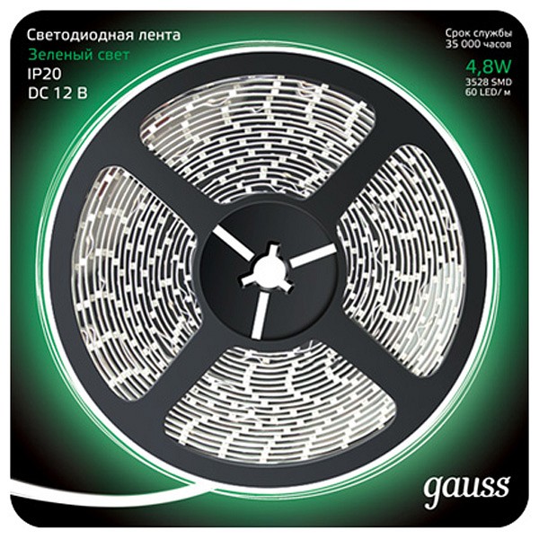 Лента светодиодная gauss gauss 312000605