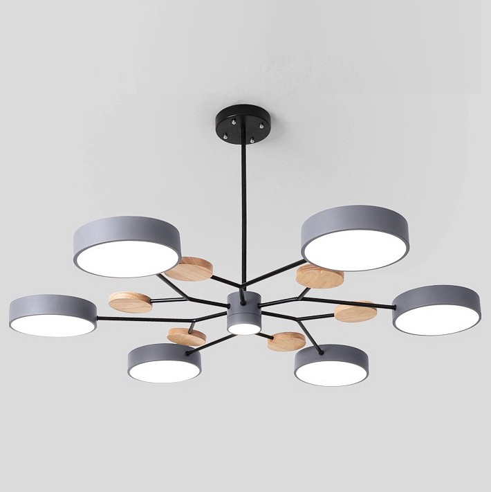 Люстра на штанге imperiumloft meade lamps grey meade-01