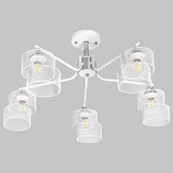 Люстра на штанге imex md.4252 md.4252-5-s-wh+ch