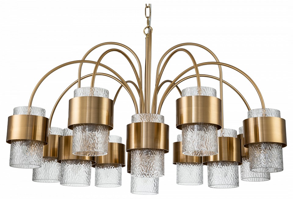 Подвесная люстра indigo eleganza 12019/a/12p brass
