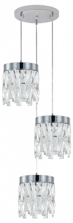 Подвесной светильник indigo anna 12029/3p chrome