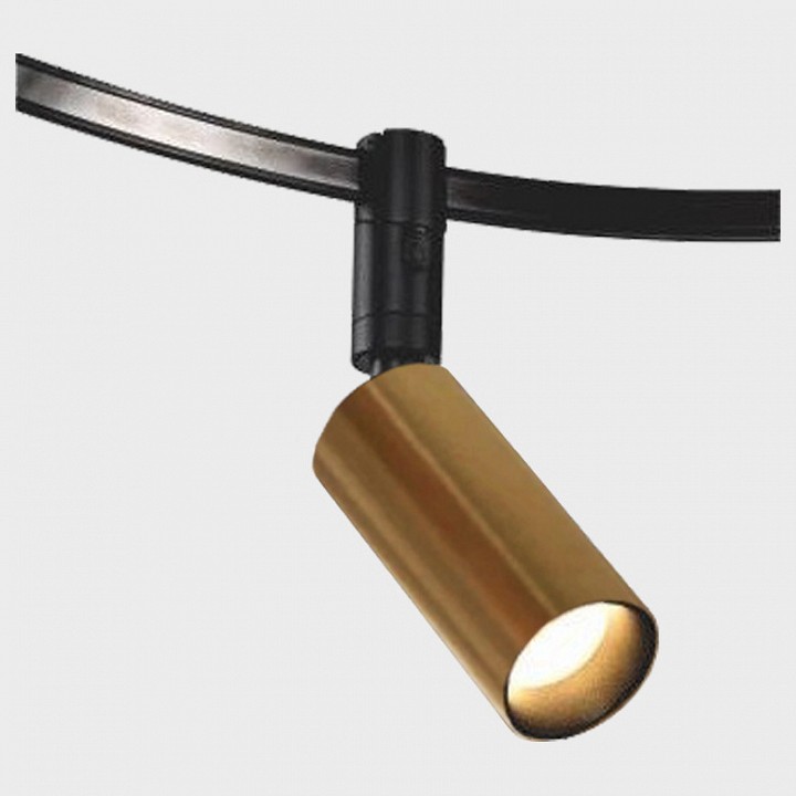 Светильник на штанге italline fantom it010-4018 gold 3000k