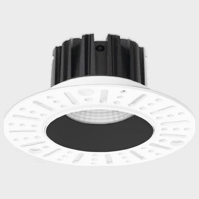 Встраиваемый светильник italline it02-028 it02-028 black 3000k
