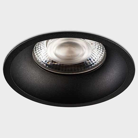 Встраиваемый светильник italline it08 it08-8032 black 3000k