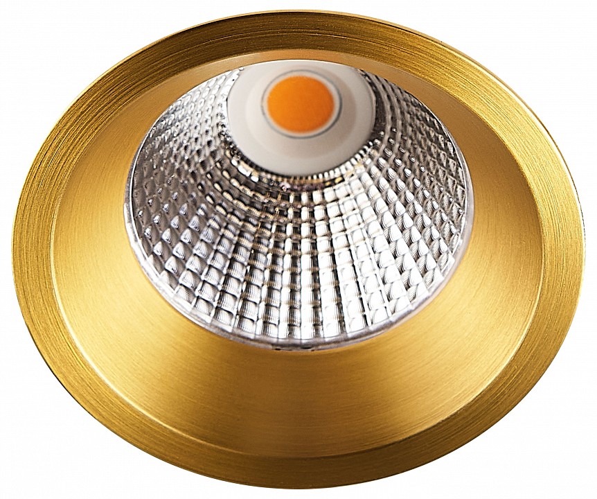 Встраиваемый светильник italline it08 it08-8035 gold 3000k