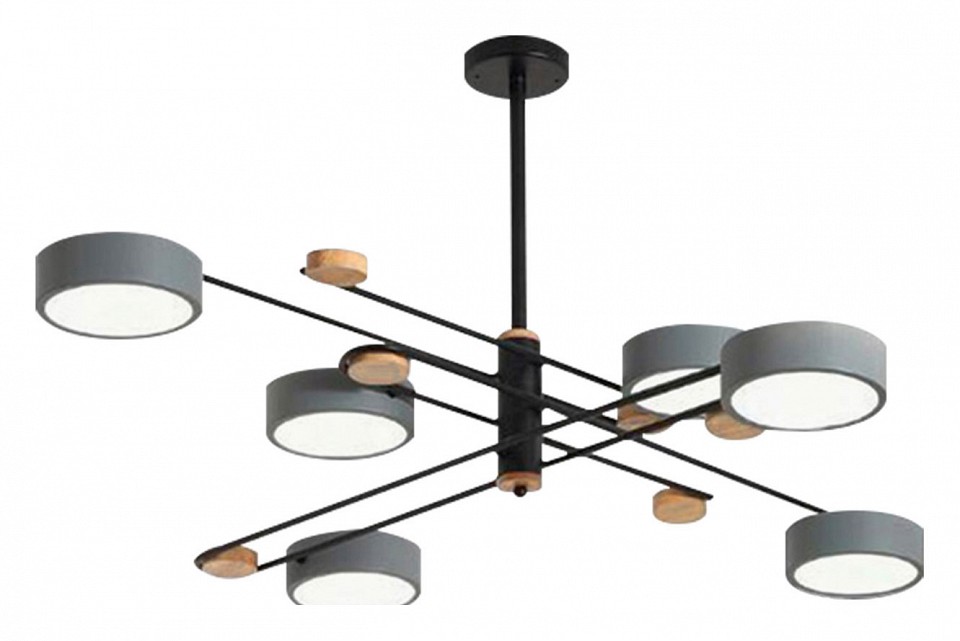 Люстра на штанге kink light рапис 07648-6, 16(4000k)