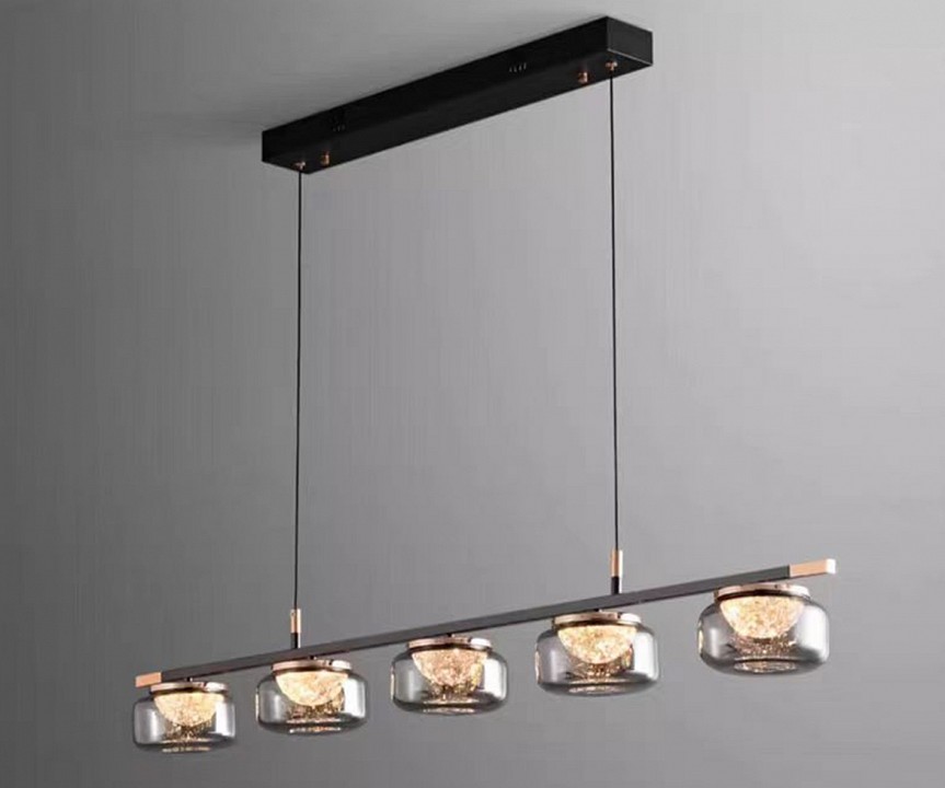 Подвесная люстра kink light отис 07667-5al, 19
