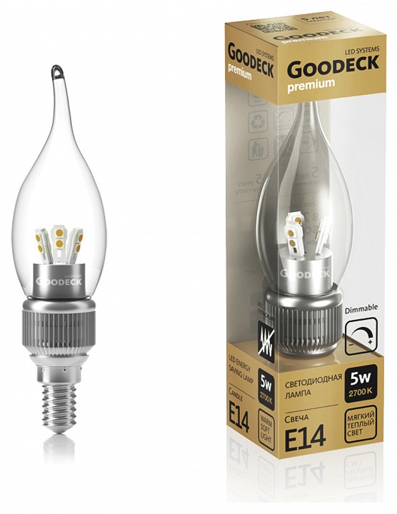 Лампа светодиодная kink light  1005011105d/gl