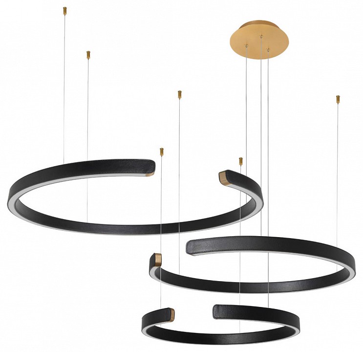Подвесной светильник loft it ring 10025/3 black