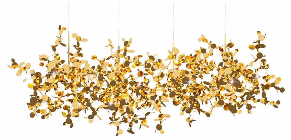 Подвесная люстра loft it spark 10101/4 gold