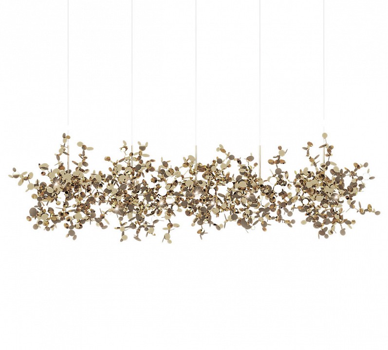 Подвесная люстра loft it spark 10101/5 gold