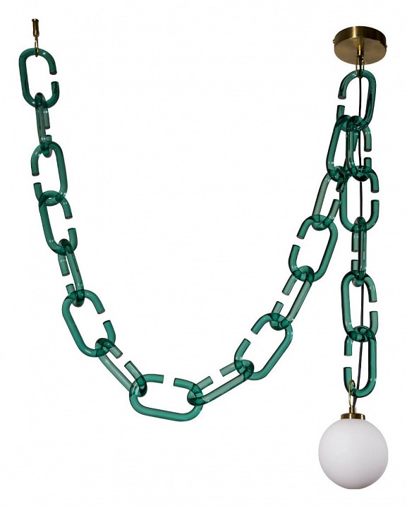 Подвесной светильник loft it chain 10128c green