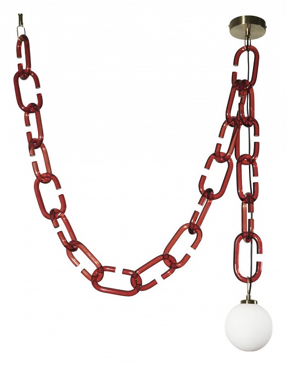 Подвесной светильник loft it chain 10128c red