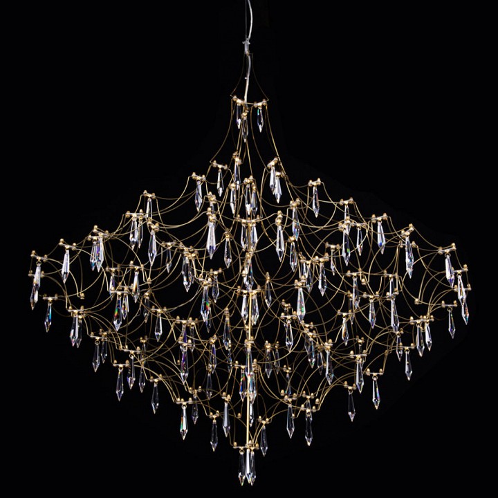 Подвесная люстра loft it mira 10259/1000 gold asfour