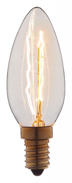 Лампа накаливания loft it edison bulb e14 40вт k 3540