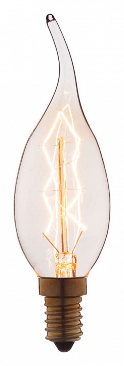 Лампа накаливания loft it edison bulb e14 60вт k 3560-tw