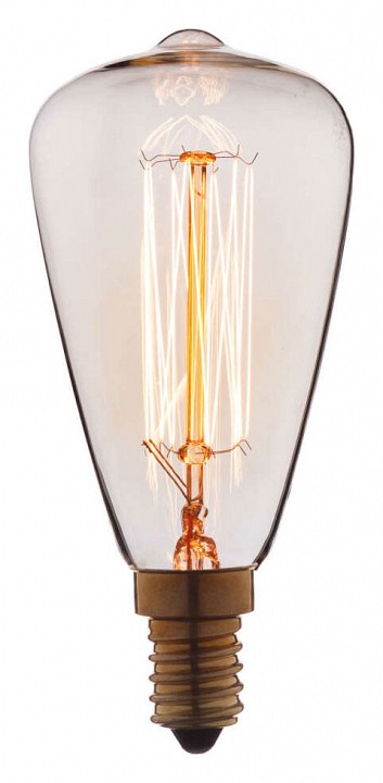 Лампа накаливания loft it edison bulb e14 60вт k 4860-f