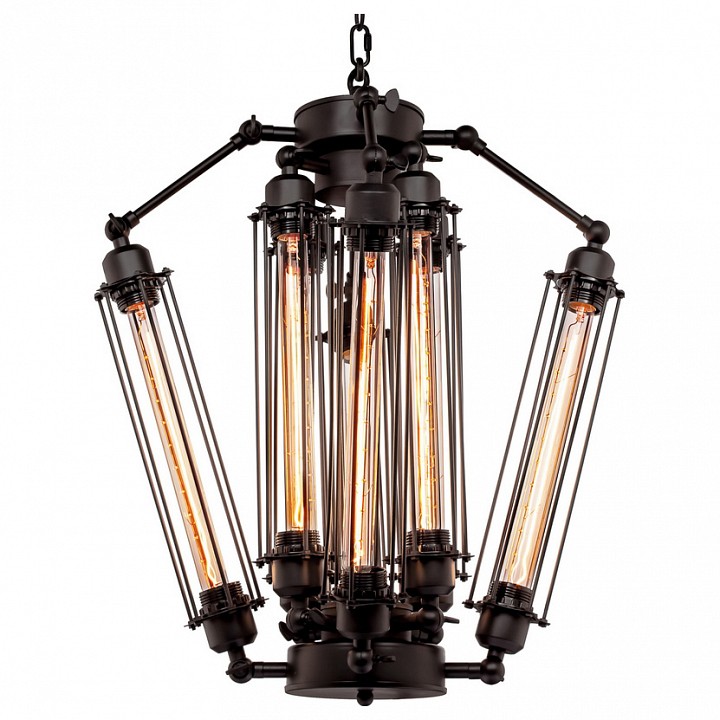 Подвесная люстра loft it loft industrial cage loft1136