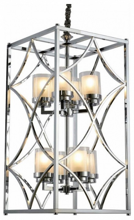 Подвесная люстра lumina deco quadrato ldp 1223-8 chr