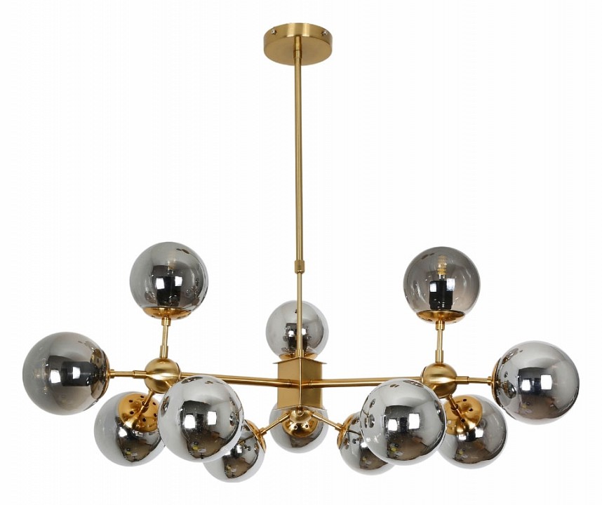 Люстра на штанге lumina deco zodiak ldp 160-12 md