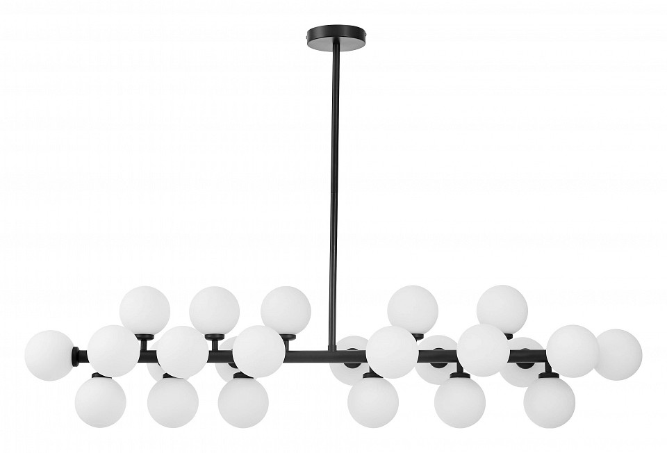 Люстра на штанге lumina deco marsiada ldp 6033-24 bk
