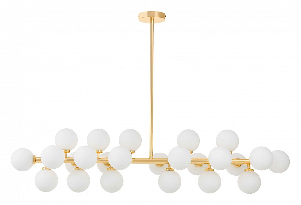 Люстра на штанге lumina deco marsiada ldp 6033-24 gd