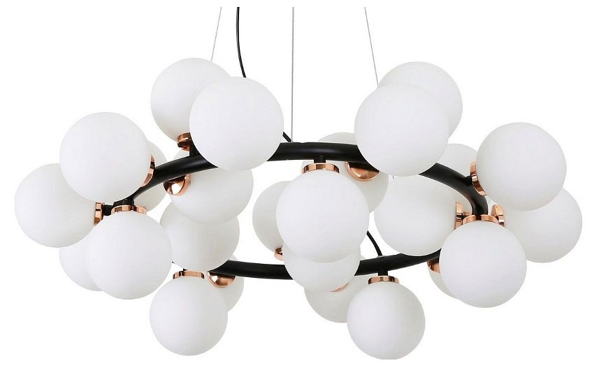 Подвесная люстра lumina deco marsiada ldp 6033-25 bk+md