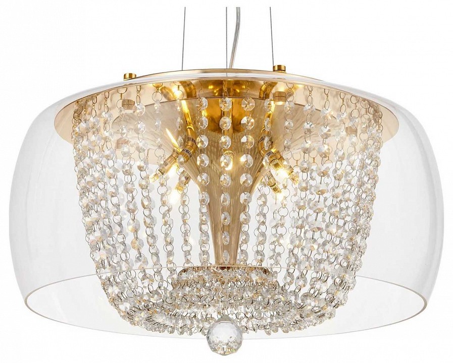 Подвесной светильник lumina deco disposa ldp 7018-500 pr+f.gd