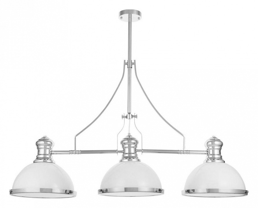 Светильник на штанге lumina deco ettore ldp 710-3 wt+chr
