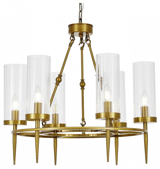 Подвесная люстра lumina deco moratti ldp 8022-6 md+pr