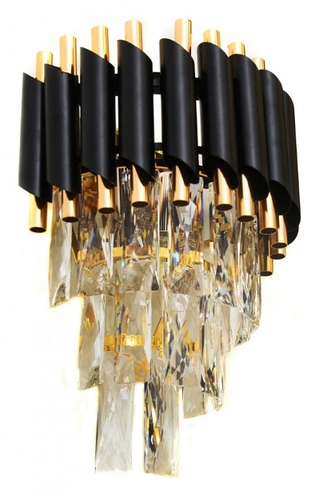 Накладной светильник lumina deco funneli ldw 6003-2 bk+f.gd