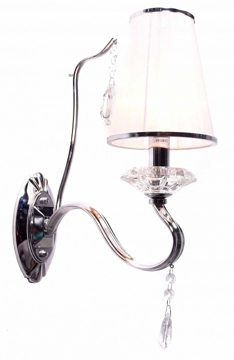 Бра lumina deco finezzia ldw 9267-1 chr